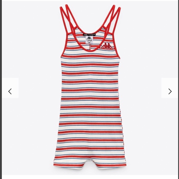 Zara Kappa romper New size Small super cute - Picture 4 of 7